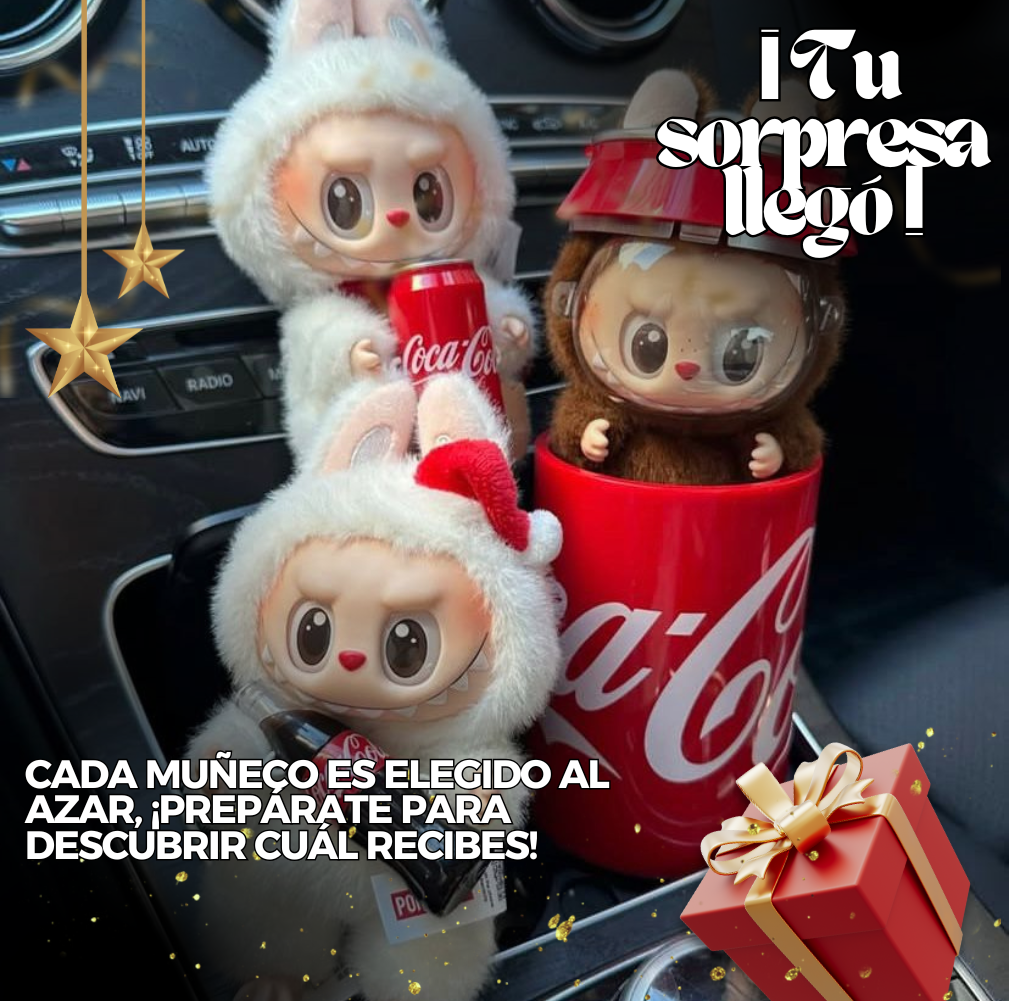 Labubu Peluche Coca-Cola - Caja Sorpresa